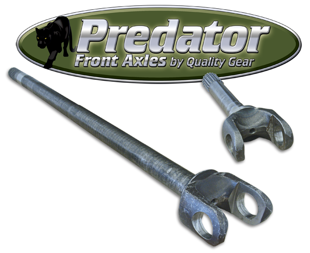 Predator Chrome Moly Front Axles